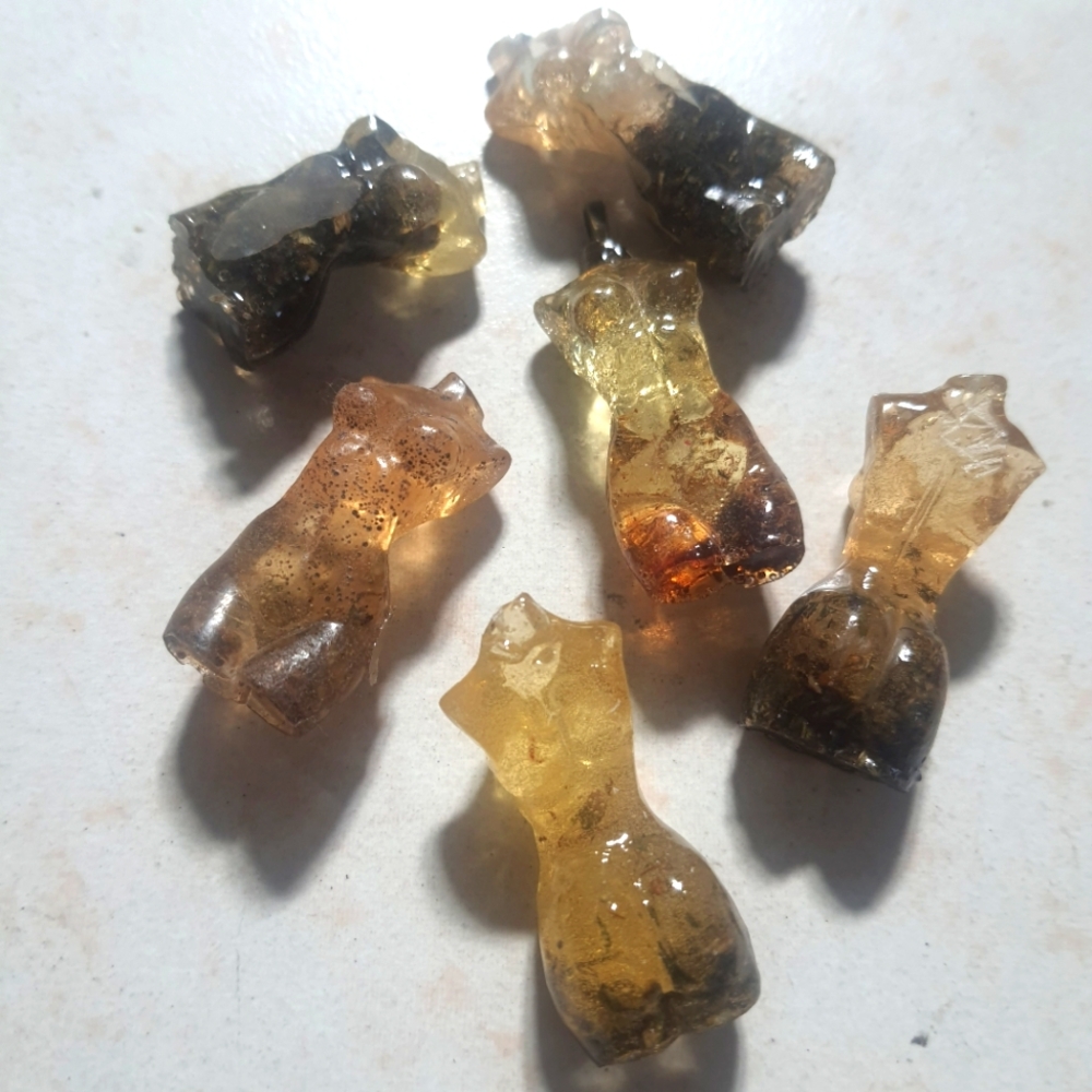 Resin Goddess Bodies with Real Mary Jane
